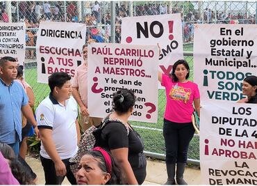 Morenistas reprochan incorporación de exalcalde de Cancún a gobierno de Quintana Roo; lo acusan de represión contra maestros en 2013