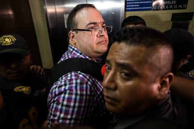 Guatemala notifica a México sobre extradición de Duarte