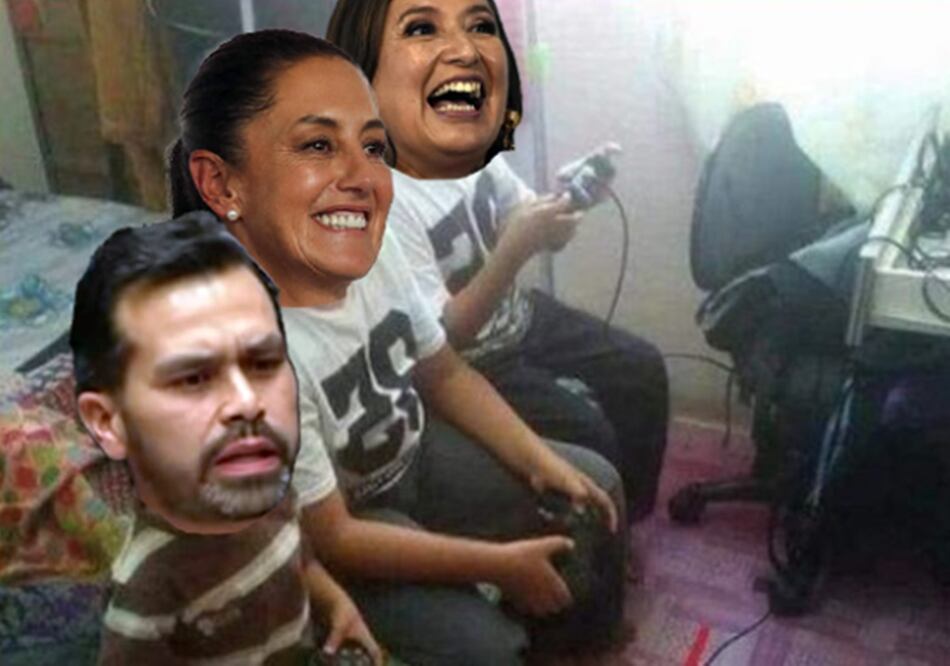 Meme acerca de los tres candidatos a la presidencia de México 2024.
Foto: X