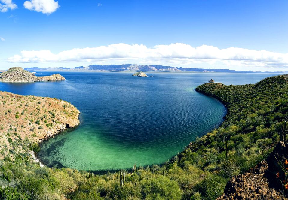Bahía Concepción, en el mar de Cortés. (Foto: Fitucomul)