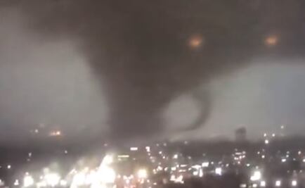 VIDEO. Tornado avanza y azota Nueva Orleans; hay un muerto y varios heridos