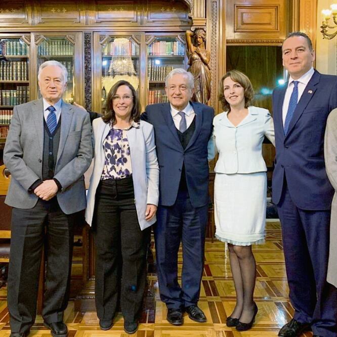Objetivo. Andrés Manuel López Obrador se reunió con empresarios canadienses; busca producir 100% más energía limpia. Foto: TOMADA DE TWITTER