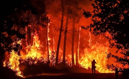 Francia recibe ayuda europea para combatir incendios que queman miles de hectáreas