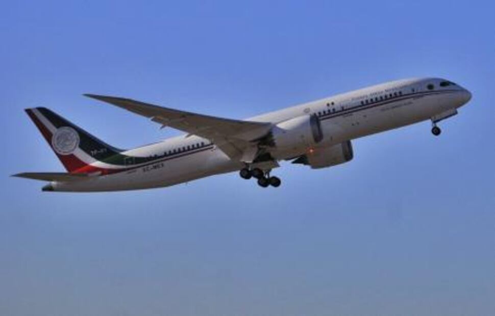 Avión presidencial realiza su último vuelo