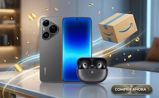 Huawei Pura 90s Pro con un importante descuento en Amazon México; incluyen audífonos inalámbricos de regalo