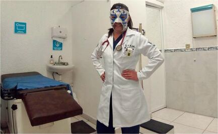 De luchadora a doctora, Ixchel batalla contra el Covid-19