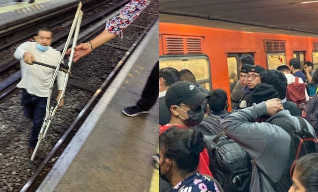 Muletas terminan en el paso de los convoyes Foto: Archivo