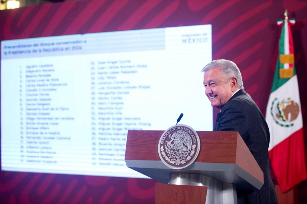 Conferencia de prensa matutina del presidente Andrés Manuel López Obrador. Foto: Presidencia 