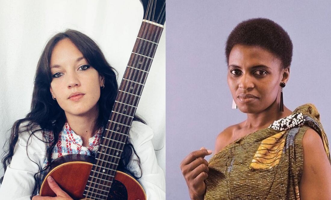 Jain y Miriam Makeba. Fuente: Instagram @jainmusic y @lexclusiv