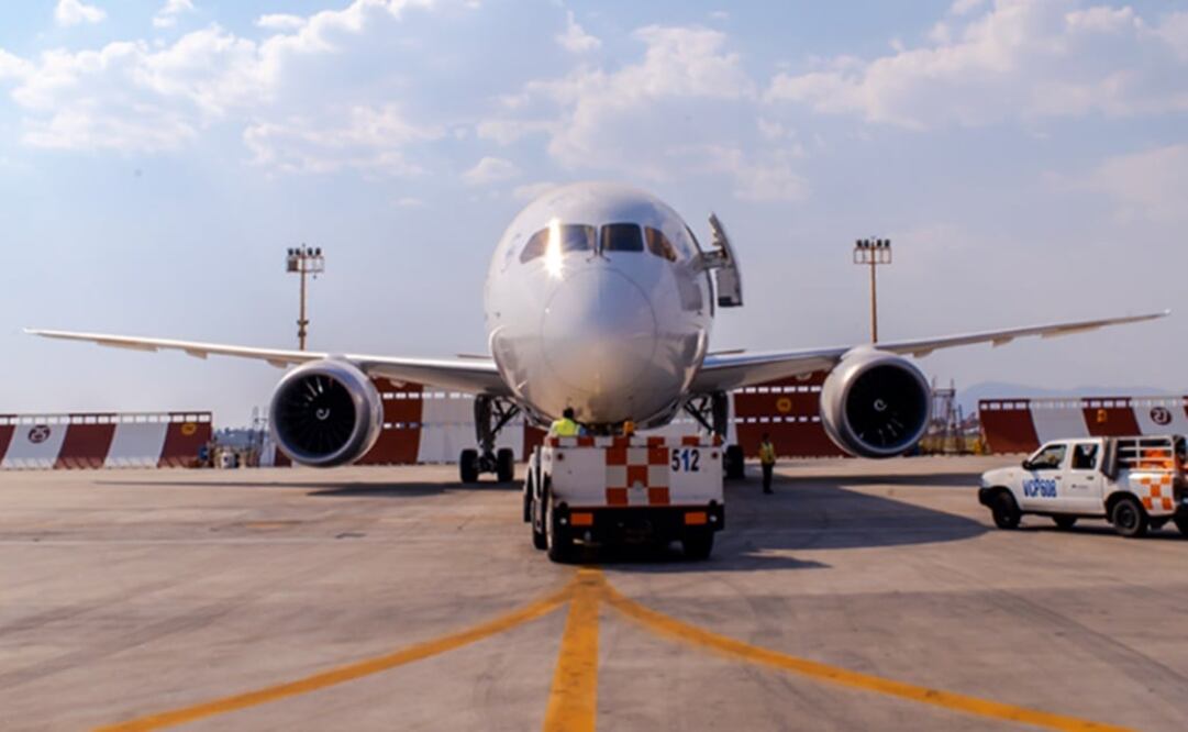 The Mexican airline has been by a decline in travel due to COVID-19 - Photo: Taken from Aeroméxico's Facebook account