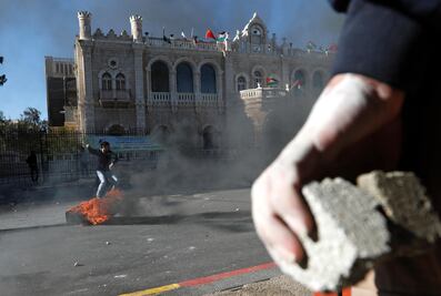 A 30 años de la primera intifada, anuncio de Trump despierta ira palestina