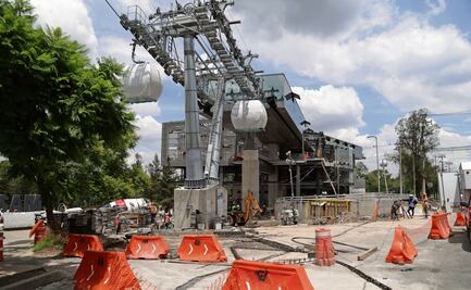 Habilitan carril reversible en Avenida Constituyentes por construcción de estación del Cablebús
