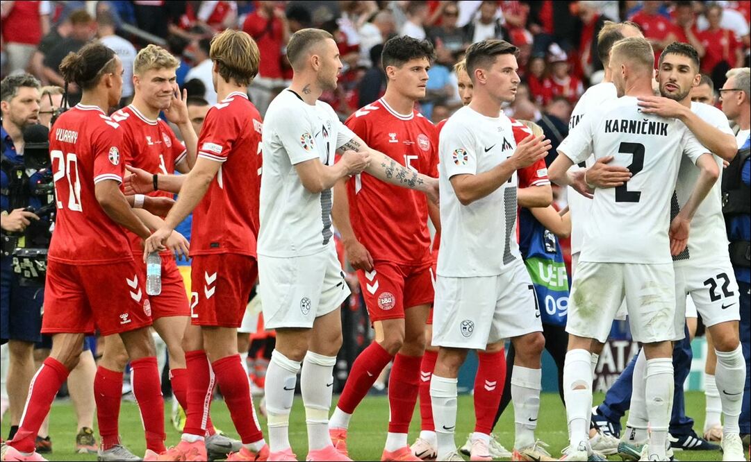 Eslovenia y Dinamarca protagonizaron el primer empate de la Euro 2024 - Foto: AFP