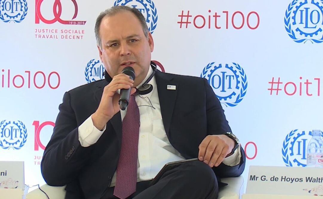 Presidente de la Confederación Patronal de la República Mexicana, Gustavo de Hoyos / Tomada de Twitter @gdehoyoswalther