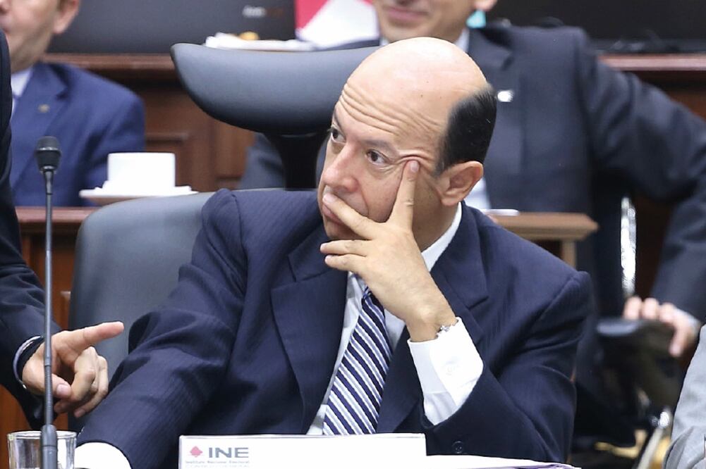 El consejero Enrique Andrade afirma que Facebook recomendó al INE software para evitar que se difundan noticias falsas sobre las elecciones en la red social (ARCHIVO EL UNIVERSAL)