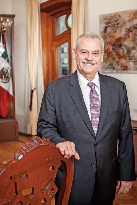 El embajador de México en Estados Unidos asegura que el Servicio Exterior Mexicano es una de las instituciones más eficientes y acabadas del Estado mexicano (GERMÁN ESPINOSA. EL UNIVERSAL)