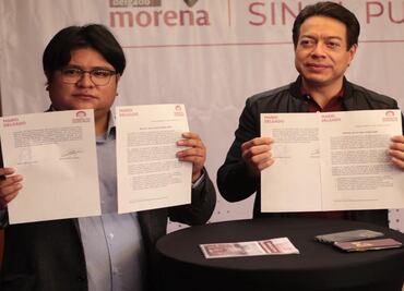 Gibrán Ramírez se une a Mario Delgado por la dirigencia de Morena