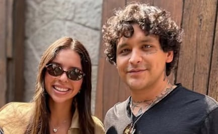 Ángela Aguilar aparece en presentación del nuevo disco de Christian Nodal; celebra el éxito de su esposo