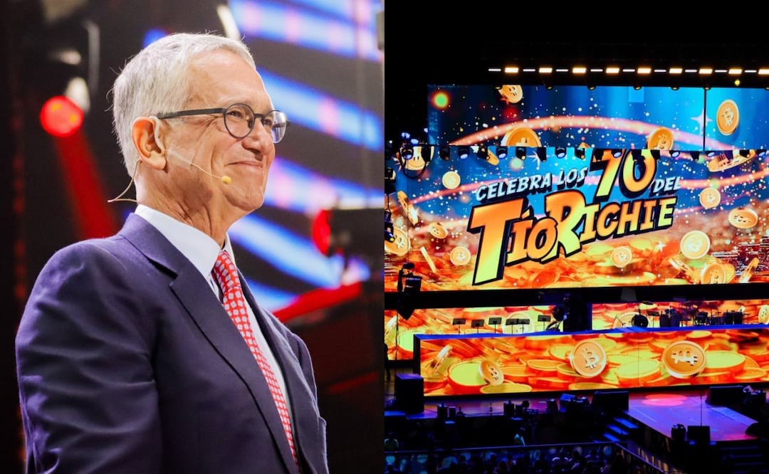 El dueño de TV Azteca ofreció un evento gratuito para celebrar su cumpleaños. Foto: Grupo Salinas