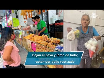 Menú navideño se reduce por carestía