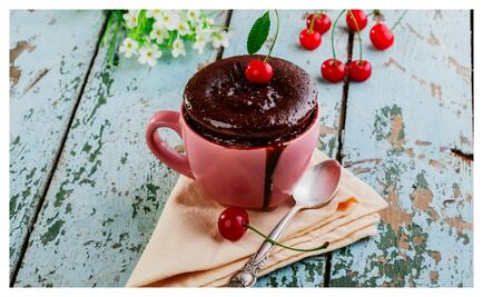 #RECETA Cocina en 5 minutos un mugcake de chocolate