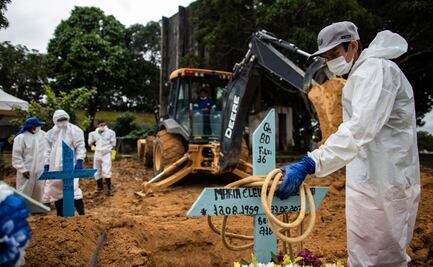 Un muerto por Covid-19 cada 50 segundos en Brasil, según el Ministerio de Salud