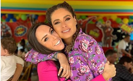 Critican foto de Galilea Montijo con Inés Gómez Mont