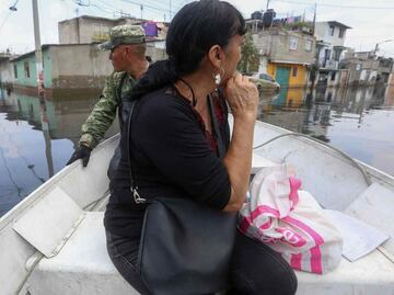 “Le pedimos a la Santa que acabara con la inundación”