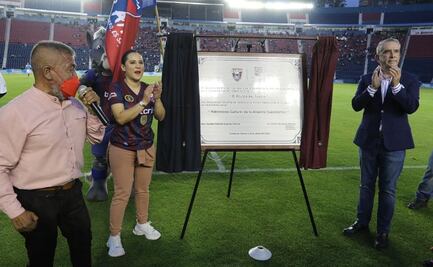 Sandra Cuevas declara Patrimonio Cultural de Cuauhtémoc al equipo Atlante 