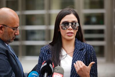 Emma Coronel dice que lleva 15 meses sin hablar con “El Chapo”