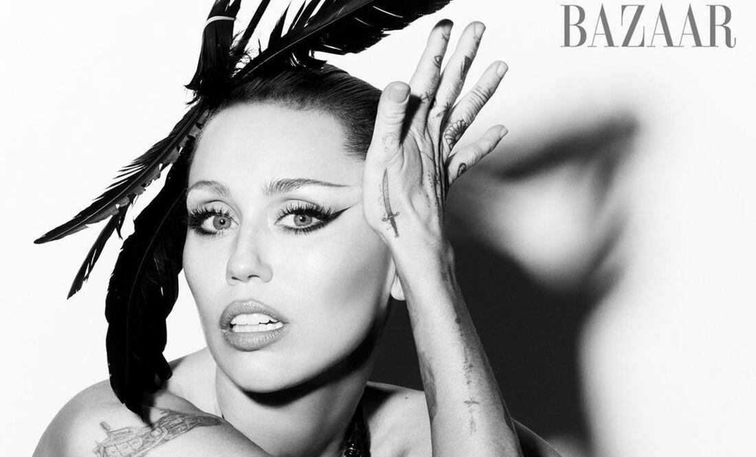Miley Cyrus protagoniza la más reciente portada de la revista Harper's Bazaar. Foto: Harper's Bazaar (Ethan James Green)