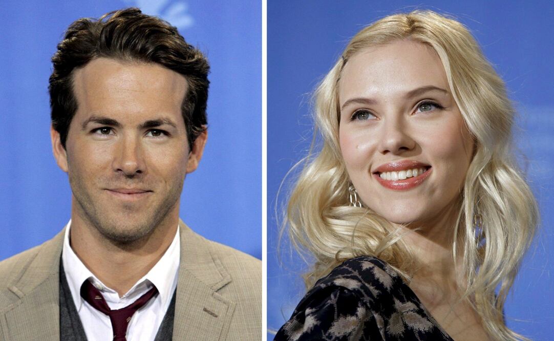 Ryan Reynolds y Scarlett Johansson. Foto: Archivo 