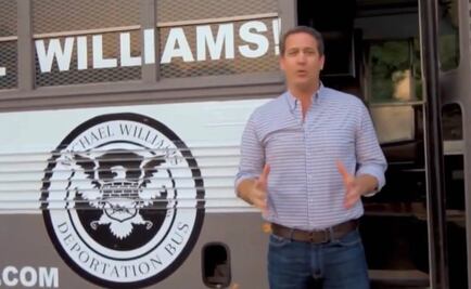 Candidato en EU promueve "Autobús de la Deportación"