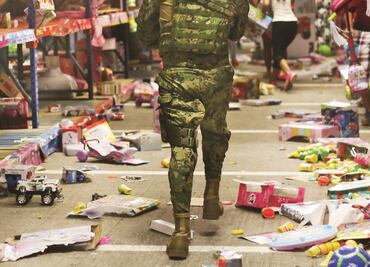 Estiman pérdidas por 35 millones de pesos tras saqueos de tiendas en Arcelia, Guerrero