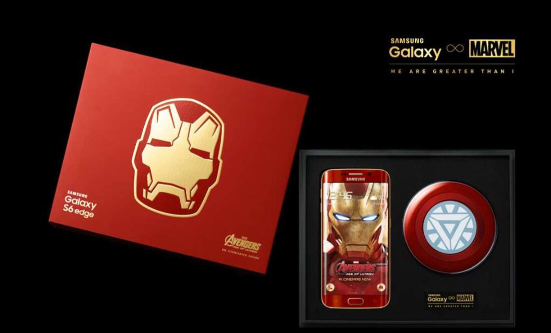 En el video, el Samsung Galaxy S6 Edge Iron Man Edition no es tan resistente como el Superhéroe del filme "The Avengers"