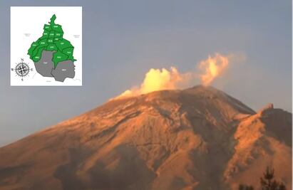 Precaución: Ceniza del Popocatépetl se acerca a Tlalpan y Milpa Alta