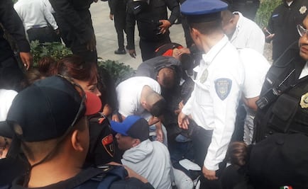 Detienen a 13 personas por presunto robo de celulares en el Metro