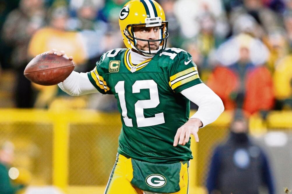 AARON RODGERS (JEFF HANISCH. USA TODAY SPORTS)