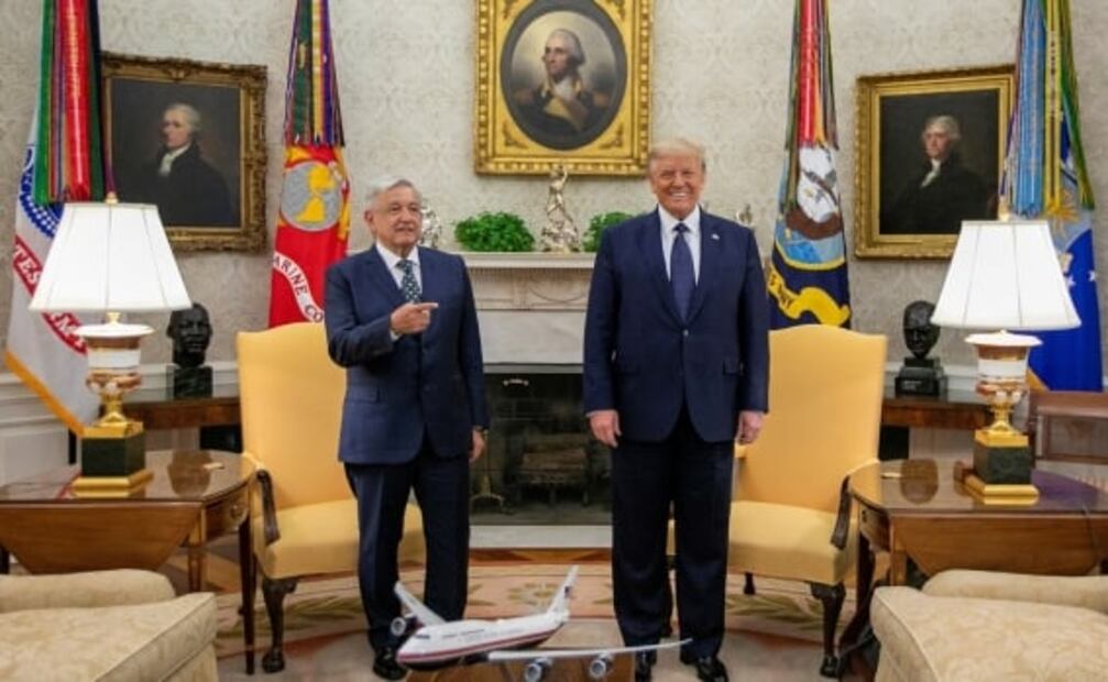 Trump se despide de AMLO con una carta