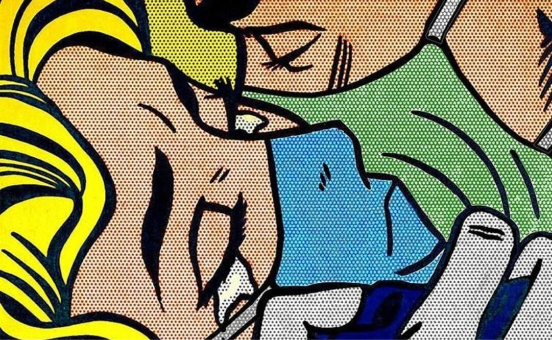 Una obra de Roy Lichtenstein, intervenida para relacionarla con la cuarentena que se vive a nivel mundial. Foto: The Covid Art Museum 