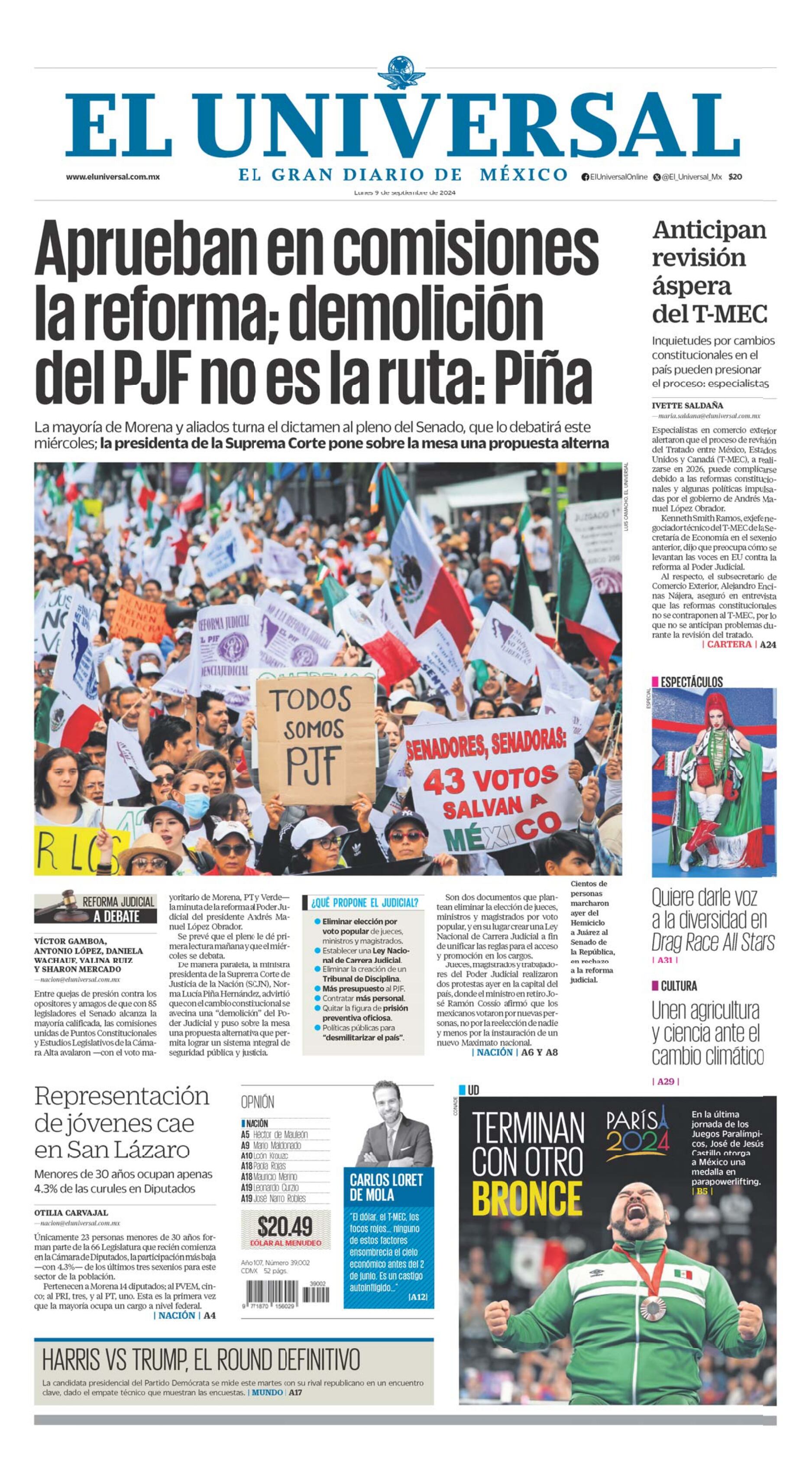 Portada impresa