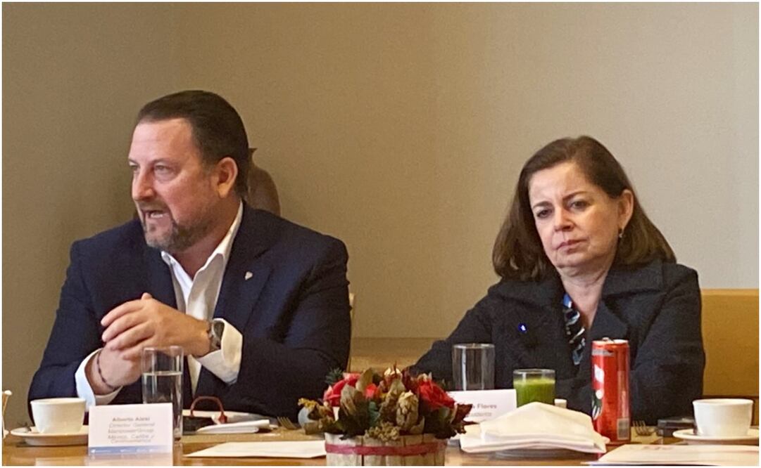 Alberto Alesi y Mónica Flores. Foto: Especial