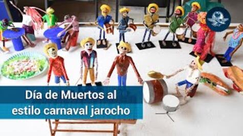 En Veracruz, los muertos se van de carnaval