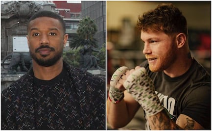 "Crecí con el Canelo", dice Michael B. Jordan sobre la aparición del boxeador en "Creed III"