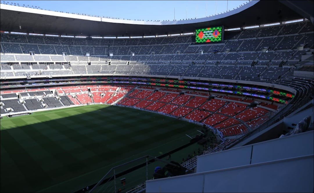 El Estadio Banorte se alista para recibir el México vs Portugal. FOTO: Especial