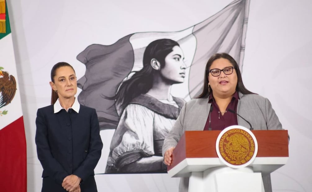 La Presidenta de México, Claudia Sheinbaum Pardo, encabeza la conferencia matutina "las mañaneras del pueblo”. Ciudad de México, 12 de Marzo 2026. Foto: Luis Camacho | El Universal