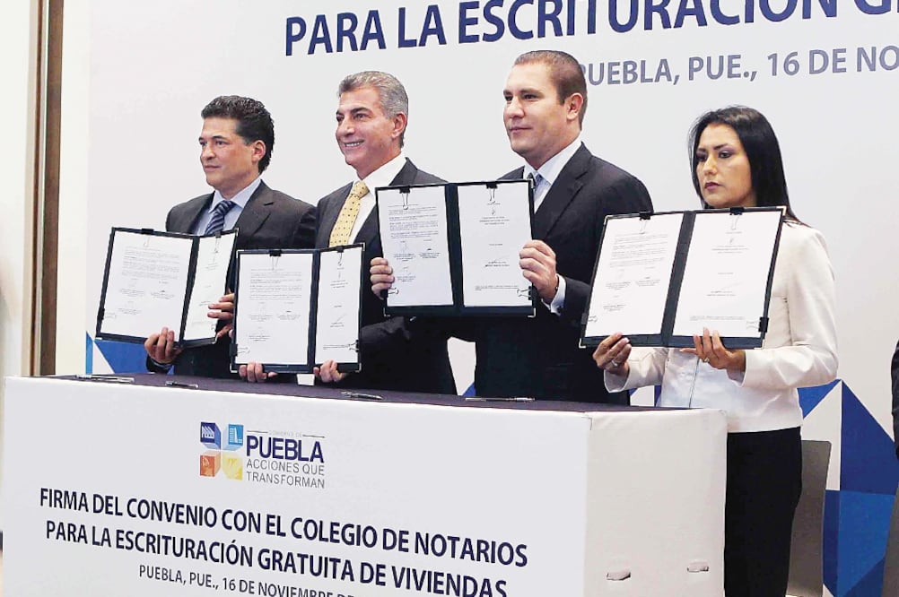 El convenio con el Colegio de Notarios elimina 1.5% correspondiente a honorarios (ESPECIAL)