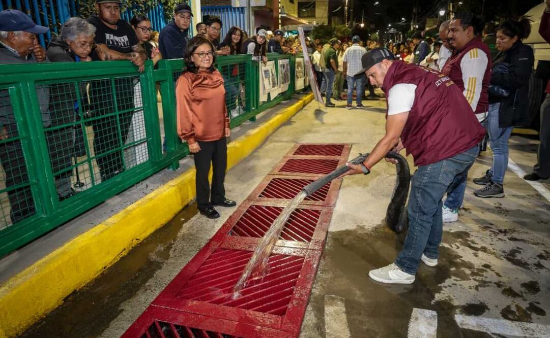 Iztapalapa invertirá 100 mdp para renovar drenaje (26/10/2025). Foto: Especial
