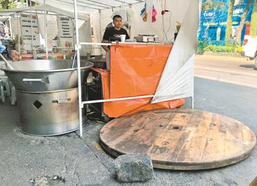 Rejillas sin tapa, un dolor en la Doctores