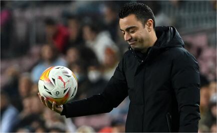 Xavi Hernández tira LaLiga española